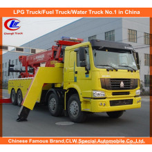 336HP 371HP Heavy Duty Sinotruk HOWO 8*4 Road Wrecker Trucks for Sale